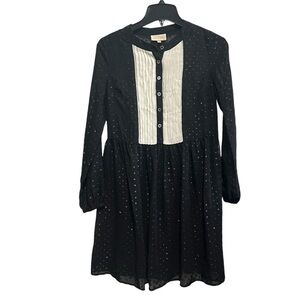 New without tags Mod Cloth Pin, Tuck, semi sheer with slip dress